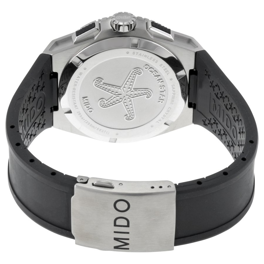 Mido Ocean Star Captain Chronograph Men's Watch M023.417.17.051.00 - Image 3