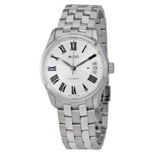 Mido Belluna II Automatic Silver Dial Ladies Watch M0242071103300