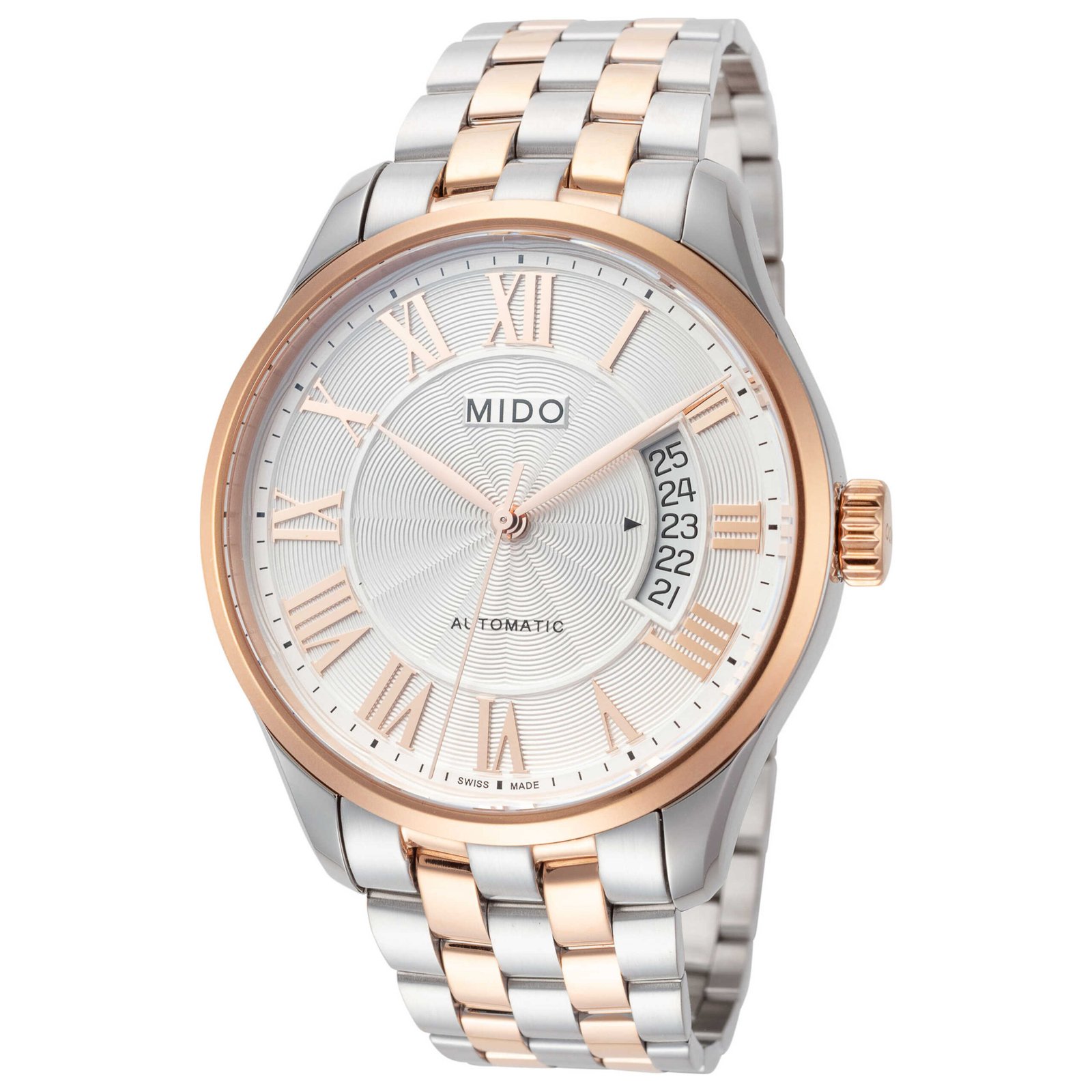 Belluna II 40mm Silver Dial Men's Automatic Watch M0244072203300