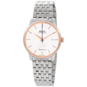 Mido Baroncelli III Automatic White Dial Men's Watch M0274072101000