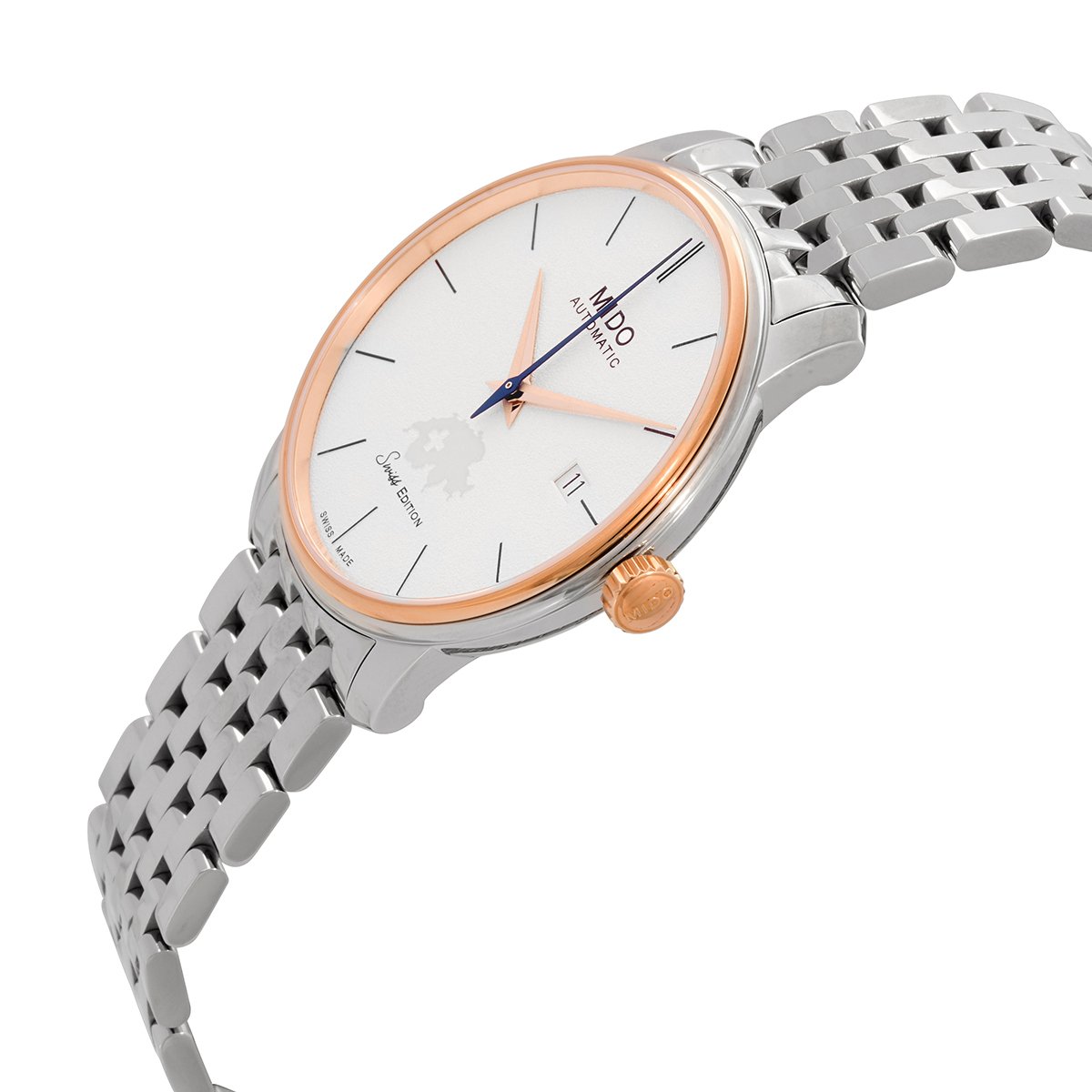 Mido Baroncelli III Automatic White Dial Men's Watch M0274072101000 - Image 2