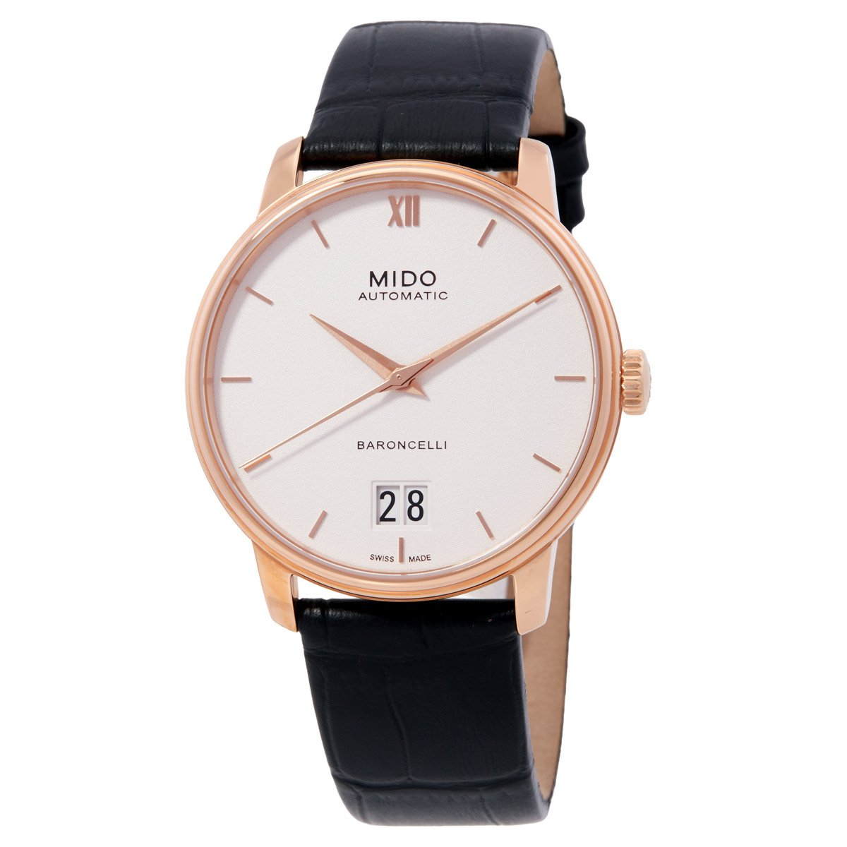 Baroncelli Automatic White Dial Men's Watch M0274263601800 - luxury watch