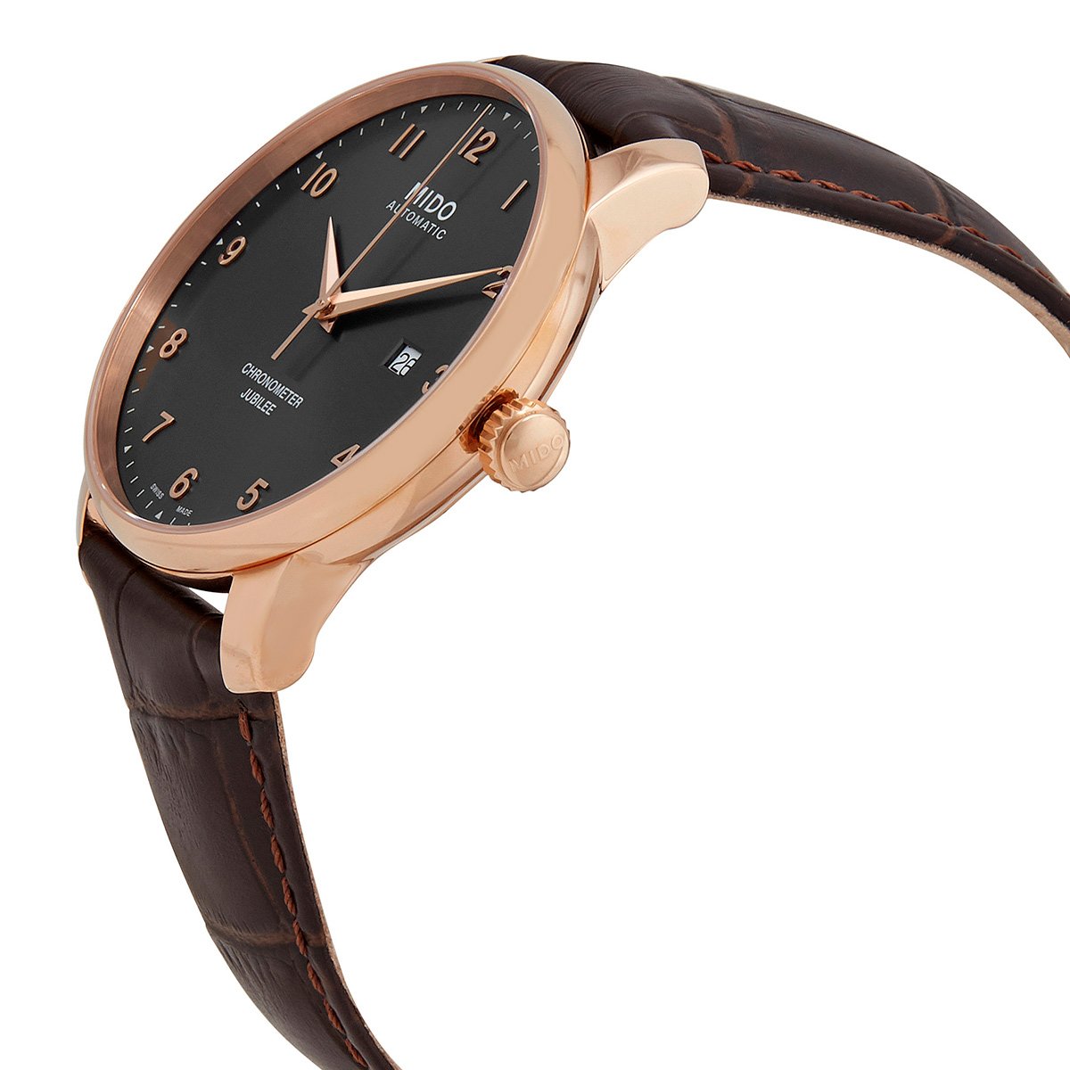 MIDO Baroncelli Jubilee Automatic Chronometer Anthracite Dial Men's Watch M0376083606200 - Image 2