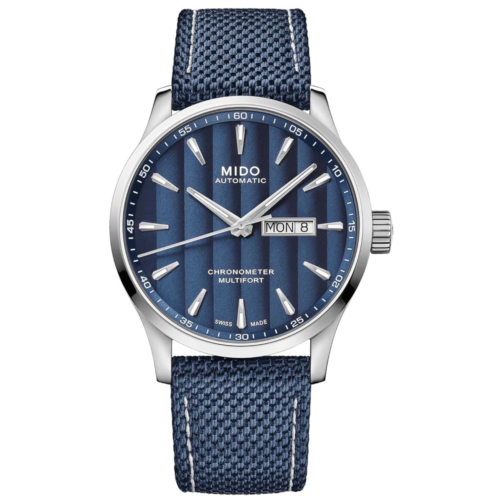 Multifort 42mm Blue Dial Men's Automatic Watch M0384311704100