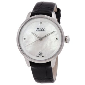 Mido Rainflower Automatic Mother of Pearl Dial Ladies Watch M0432071611600