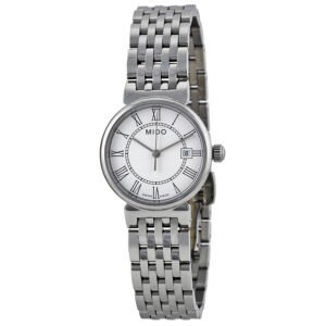 Mido Dorada White Dial Stainless Steel Ladies Watch M21304261