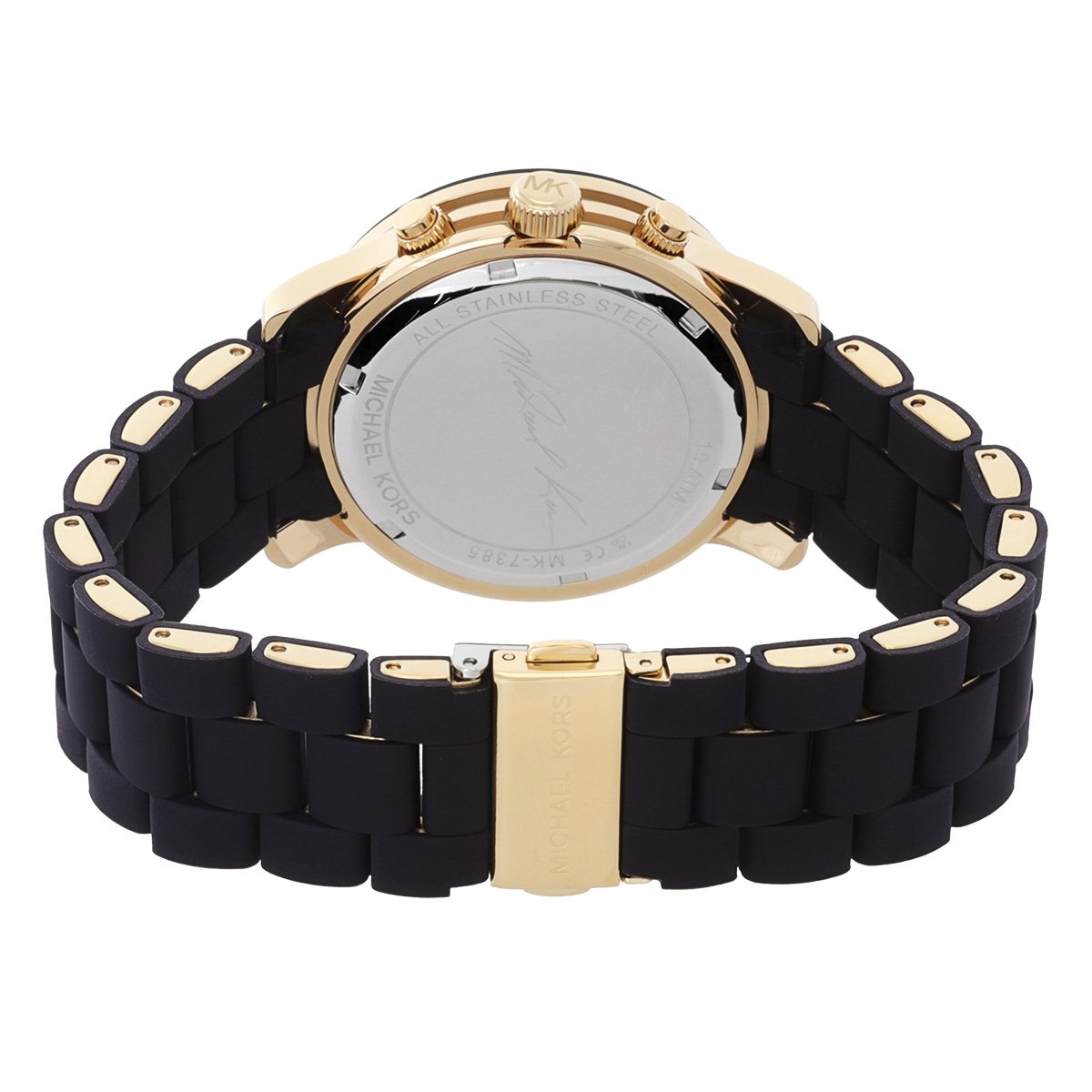 Michael Kors Runway Chronograph Quartz Black Dial Ladies Watch MK7385 - Image 3