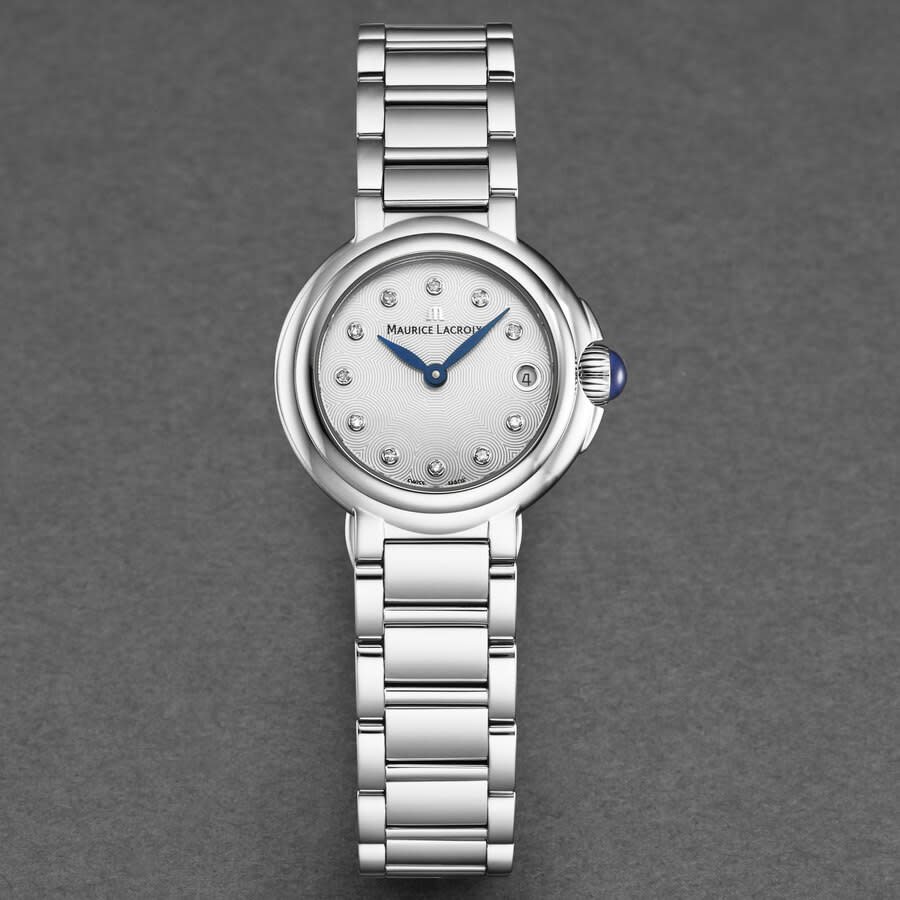 Maurice Lacroix Fiaba Quartz Diamond Silver Dial Ladies Watch FA1003-SS002-170-1 - Image 4