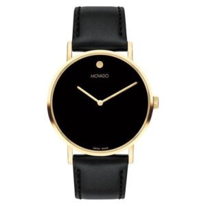 MOVADO Signature Quartz Black Dial Men's Watch 0607591