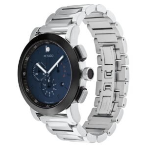 MOVADO Signature Sport Chronograph Quartz Blue Dial Men's Watch 0607673