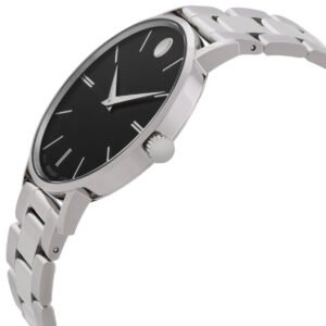 MOVADO Classic Museum Quartz Black Dial Watch 0607984