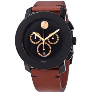 Bold Chronograph Black Dial Men's Watch 3600540 - luxury watch