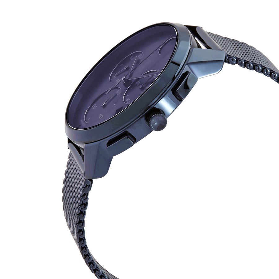 Bold Thin Chronograph Quartz Blue Dial Men's Watch 3600633 - luxury watch