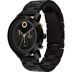 MOVADO Trend Impulse Chronograph Quartz Black Dial Men's Watch 3601064