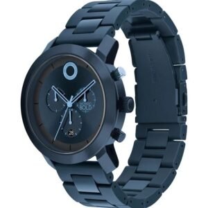 MOVADO Bold Chronograph Quartz Blue Dial Men's Watch 3601066
