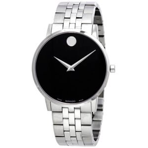 Movado Museum Classic Black Dial Men's Watch 0607199