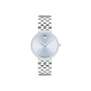 Movado Museum Quartz Blue Dial Ladies Watch 0608066
