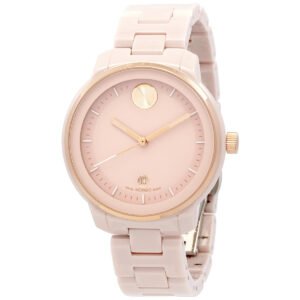 Movado Bold Verso Quartz Blush Ladies Watch 3600935