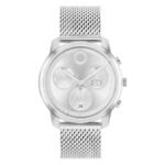 Movado Trend Element Chronograph Quartz Silver Dial Men's Watch 3601024