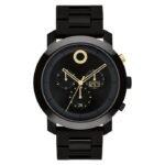 Movado Trend Impulse Chronograph Quartz Black Dial Men's Watch 3601064
