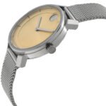 Movado Bold Quartz Gold Dial Ladies Watch 3601070