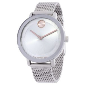 Movado Bold Evolution 2.0 Quartz Silver Dial Ladies Watch 3601085
