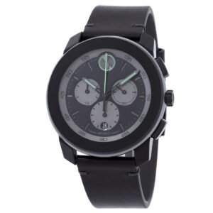 Movado Bold TR90 Chronograph Quartz Black Dial Men's Watch 3601092