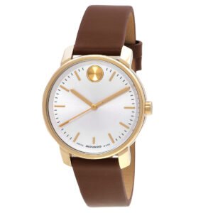 Movado Bold Quartz White Dial Ladies Watch 3601166
