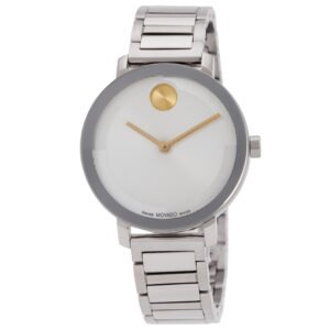 Movado Bold Evolution 2.0 Quartz Silver Dial Ladies Watch 3601191