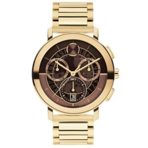 Movado Bold Evolution 2.0 Chronograph Quartz Brown Dial Men's Watch 3601265
