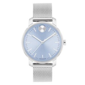 Movado Bold Access Quartz Light Blue Dial Ladies Watch 3601310