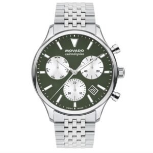 Movado Heritage Series Calendoplan Chronograph Quartz Men's Watch 3650166