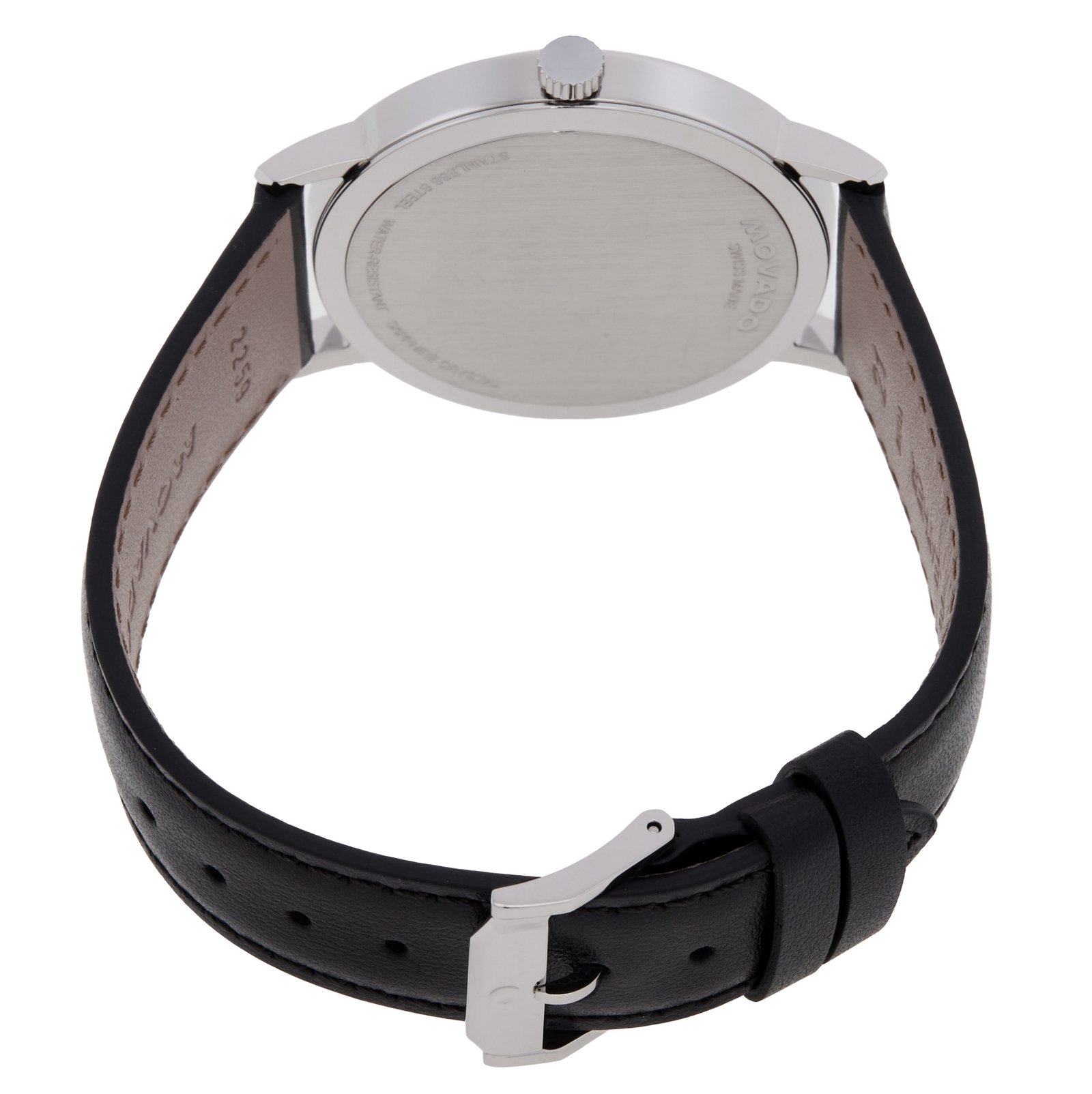 Movado Musem Black Dial Men's Watch 607589 - Image 2
