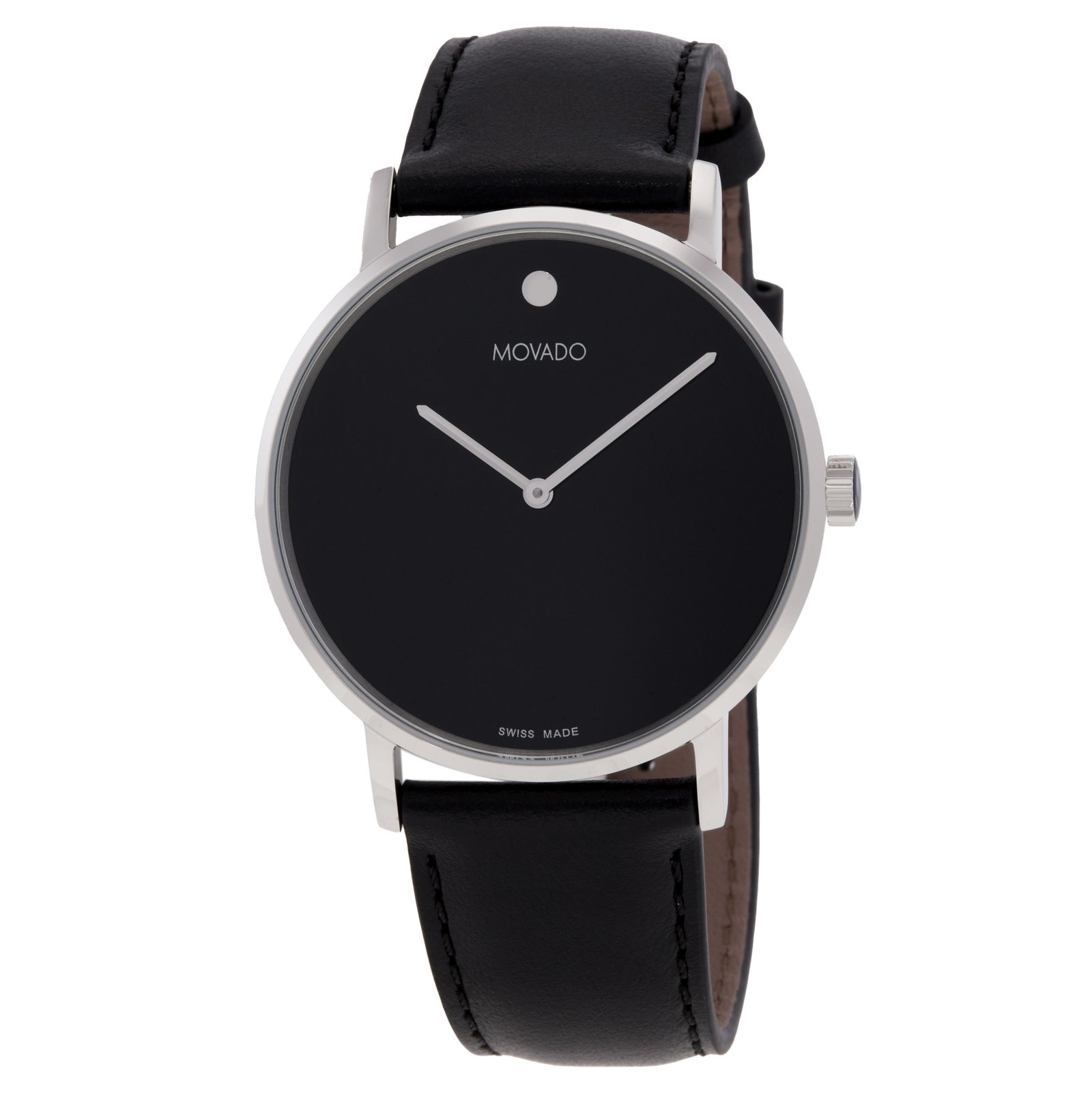 Movado Musem Black Dial Men's Watch 607589 - Image 3