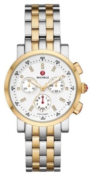 Michele Quartz Diamond Silver Dial Ladies Watch MWW01C000140