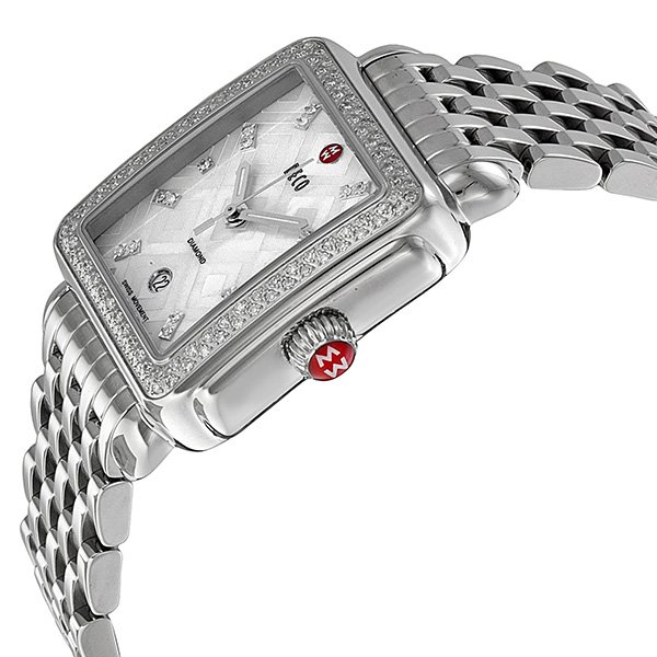 Michele Deco Diamond Geometric Mosaic Ladies Watch MWW06T000069 - Image 2