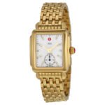 Michele Deco 16 Ladies Mother of Pearl Dial with Diamond Watch MWW06V000004