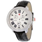 Michele Serein Chronograph Silver Dial Ladies Watch MWW21A000002