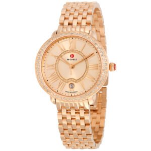 Michele Serein Rose Diamond Dial Ladies Watch MWW21B000078