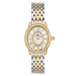 Michele Serein Oval Quartz Diamond Mother of Pearl Dial Ladies Watch MWW21H000002