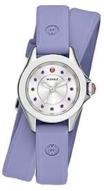 Michele Cape Mini Silver Sunray Dial Ladies Watch MWW27B000004