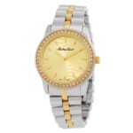 Mathey-Tissot Artemis Quartz Crystal Champagne Dial Ladies Watch D10860BQDI