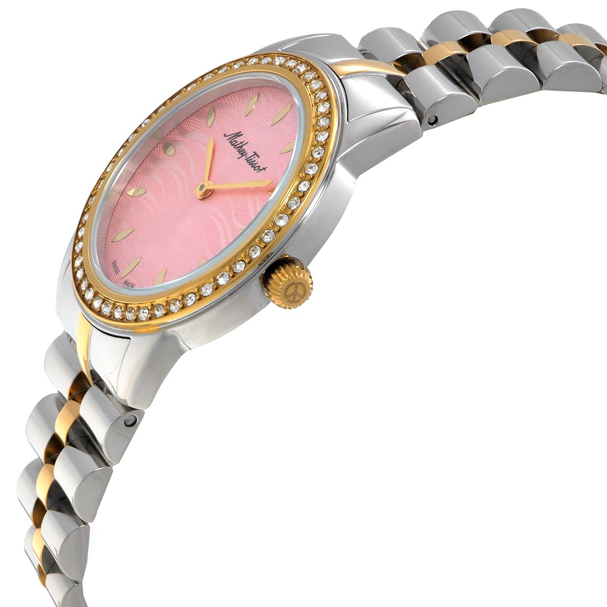 Mathey-Tissot Artemis Quartz Pink Dial Ladies Watch D10860BQYPK - Image 2