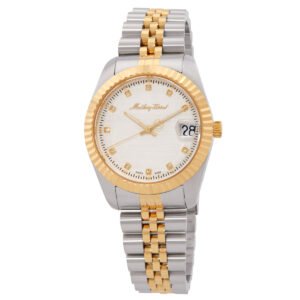 Mathey-Tissot Mathy III Quartz White Dial Ladies Watch D807BI