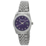 Mathey-Tissot Mathy III Quartz Purple Dial Ladies Watch D810APU