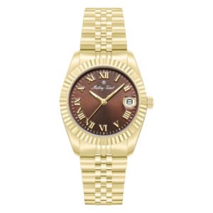 Mathey-Tissot Quartz Dark Brown Dial Ladies Watch H250954B-D