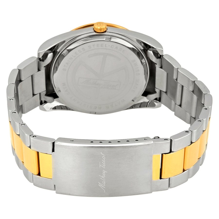 Mathey-Tissot Mathey I Quartz White Dial Men's Watch H450BI - Image 3