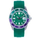 NAUTIS Interceptor Quartz Green Dial Men's Watch 19161G-H