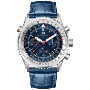 OCEANAUT Flight Chronograph Quartz Blue Dial Men's Watch OC0130