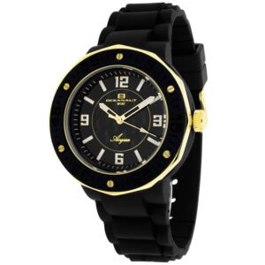 Acqua Black Dial Black Rubber Strap Ladies Watch OC0214 - luxury watch